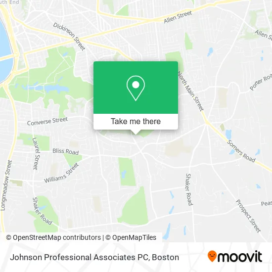 Johnson Professional Associates PC map