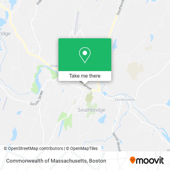 Commonwealth of Massachusetts map