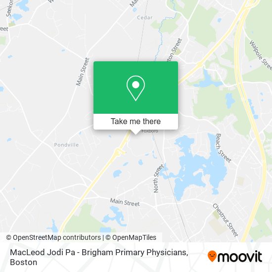 MacLeod Jodi Pa - Brigham Primary Physicians map