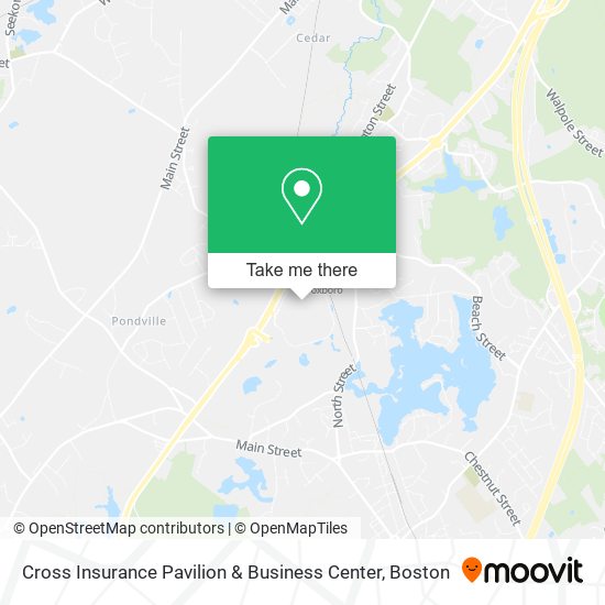Cross Insurance Pavilion & Business Center map