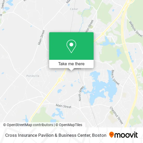 Cross Insurance Pavilion & Business Center map