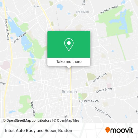 Intuit Auto Body and Repair map