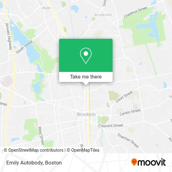 Emily Autobody map