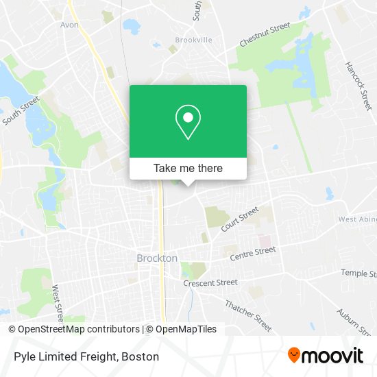 Mapa de Pyle Limited Freight