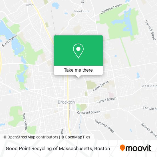 Mapa de Good Point Recycling of Massachusetts