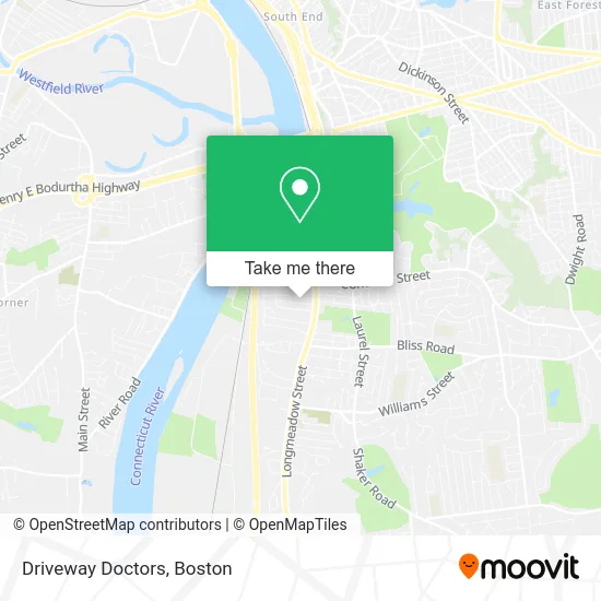 Driveway Doctors map