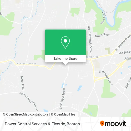 Power Control Services & Electric map