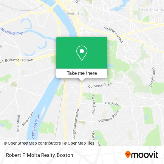 Robert P Molta Realty map