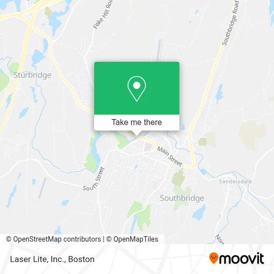Laser Lite, Inc. map