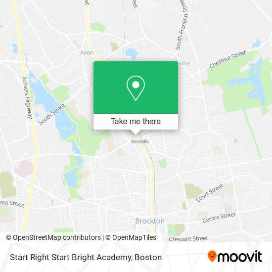 Mapa de Start Right Start Bright Academy