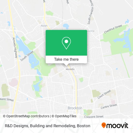 R&D Designs, Building and Remodeling map