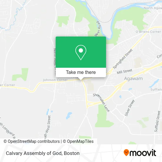 Calvary Assembly of God map