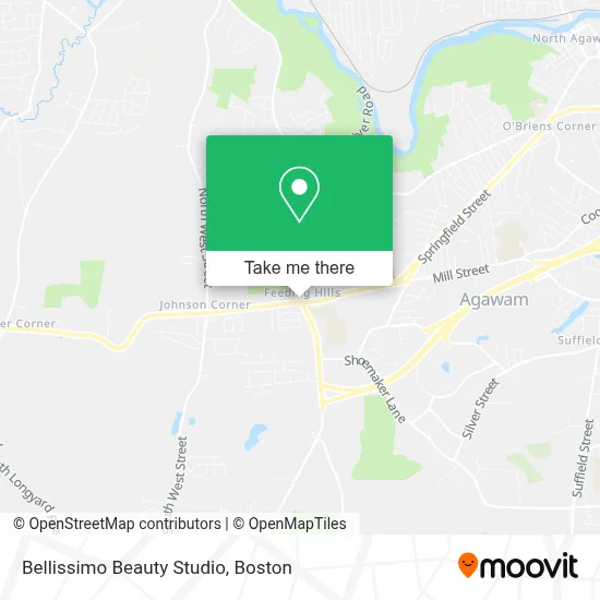 Bellissimo Beauty Studio map