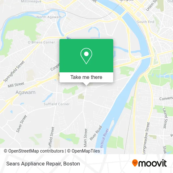 Sears Appliance Repair map