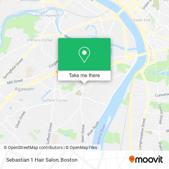 Mapa de Sebastian 1 Hair Salon
