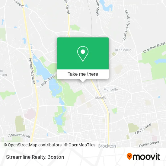 Streamline Realty map