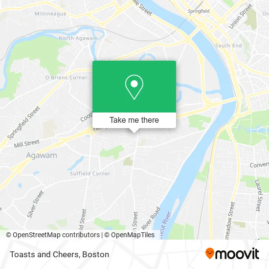 Toasts and Cheers map