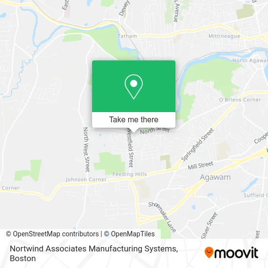 Nortwind Associates Manufacturing Systems map