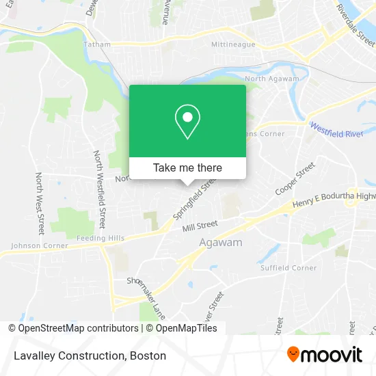 Lavalley Construction map