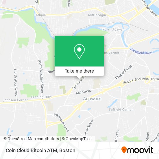Coin Cloud Bitcoin ATM map