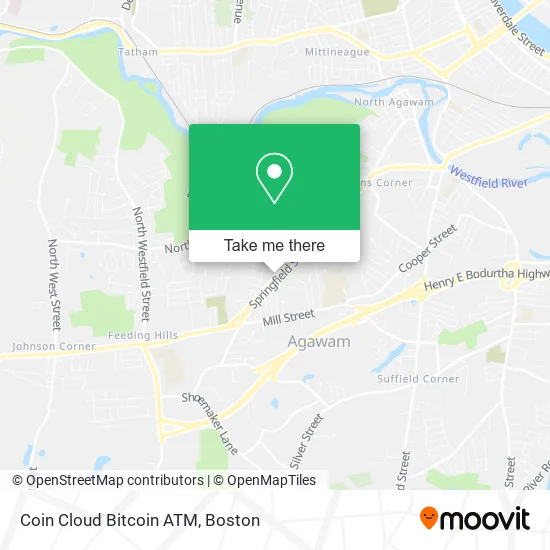 Coin Cloud Bitcoin ATM map