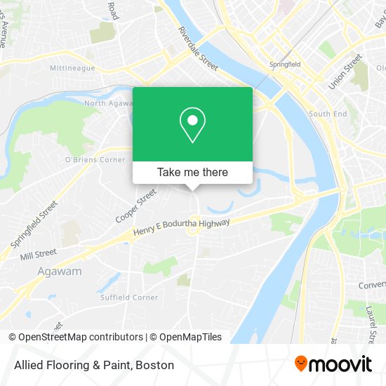 Allied Flooring & Paint map