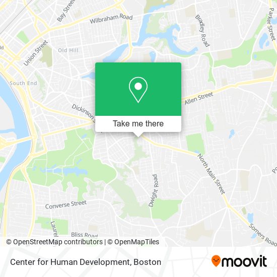 Center for Human Development map