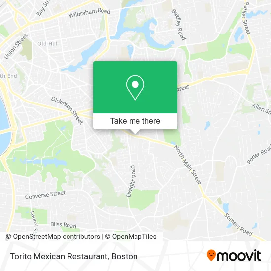 Torito Mexican Restaurant map