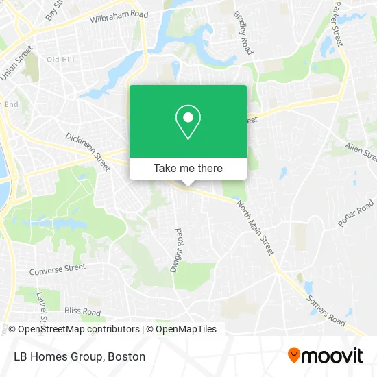 LB Homes Group map