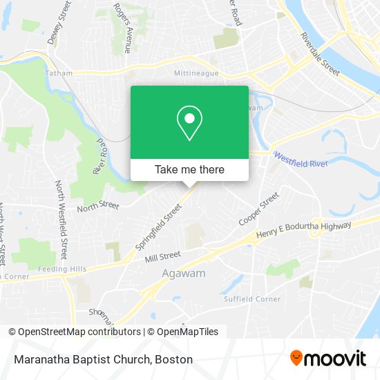 Maranatha Baptist Church map