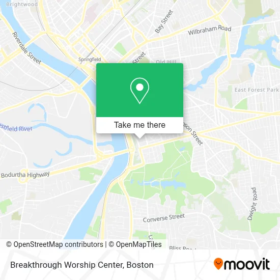 Breakthrough Worship Center map