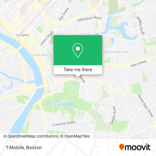 T-Mobile map
