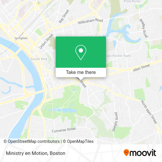 Ministry en Motion map