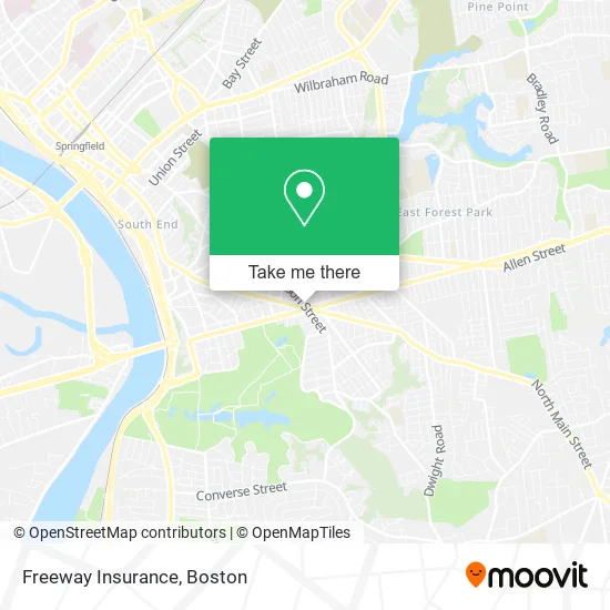 Freeway Insurance map