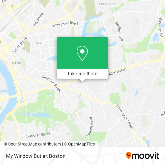 My Window Butler map