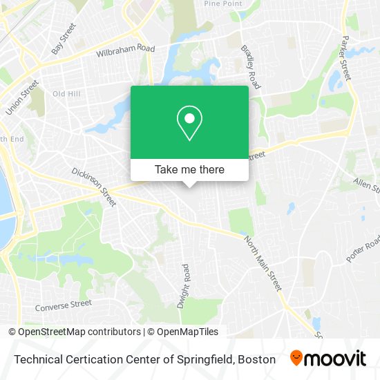 Mapa de Technical Certication Center of Springfield
