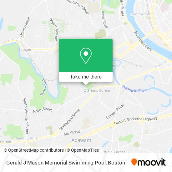 Gerald J Mason Memorial Swimming Pool map