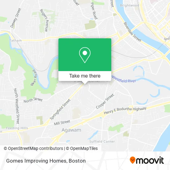 Gomes Improving Homes map