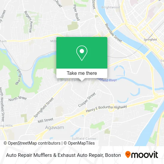 Auto Repair Mufflers & Exhaust Auto Repair map