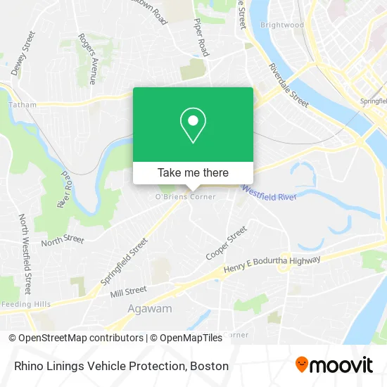 Rhino Linings Vehicle Protection map