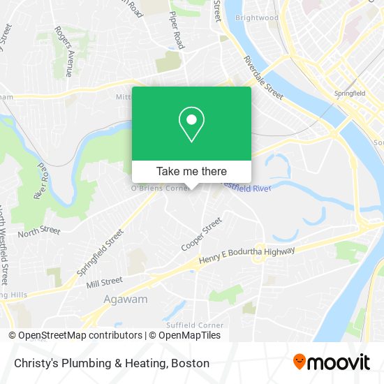 Mapa de Christy's Plumbing & Heating