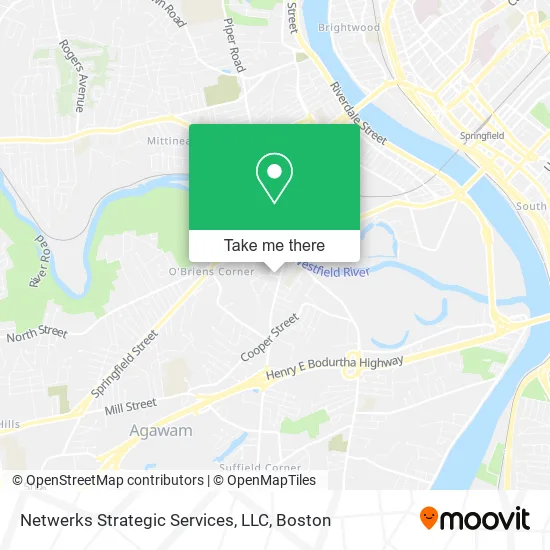 Mapa de Netwerks Strategic Services, LLC