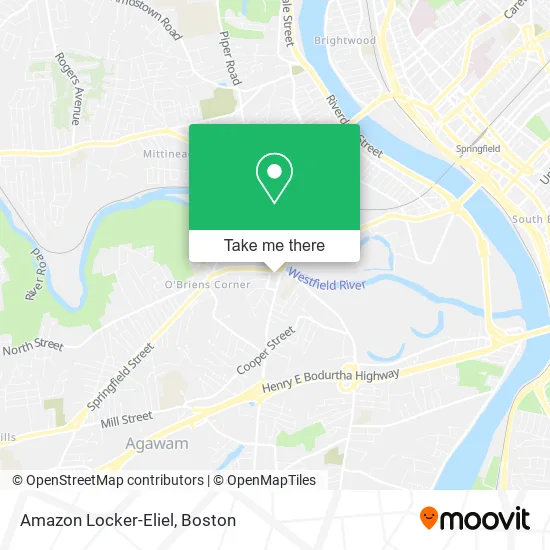 Amazon Locker-Eliel map