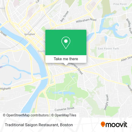 Traditional Saigon Restaurant map