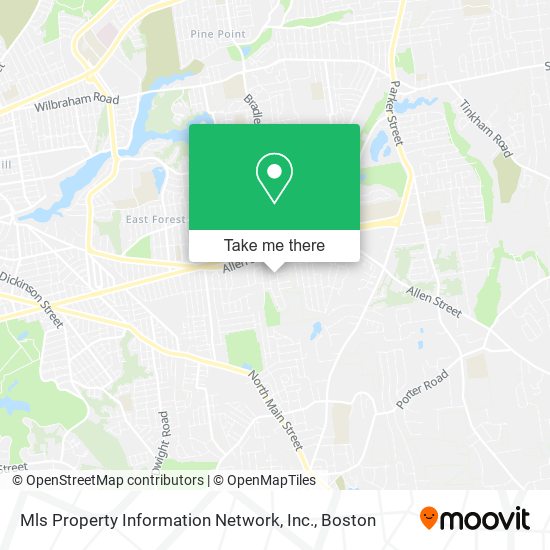Mapa de Mls Property Information Network, Inc.