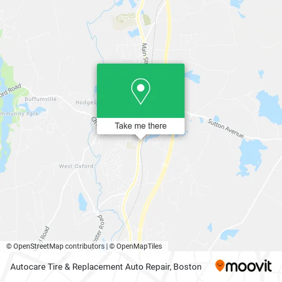Autocare Tire & Replacement Auto Repair map