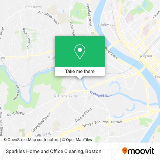 Sparkles Home and Office Cleaning map