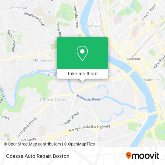 Odessa Auto Repair map