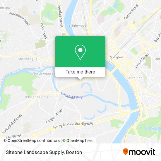 Mapa de Siteone Landscape Supply