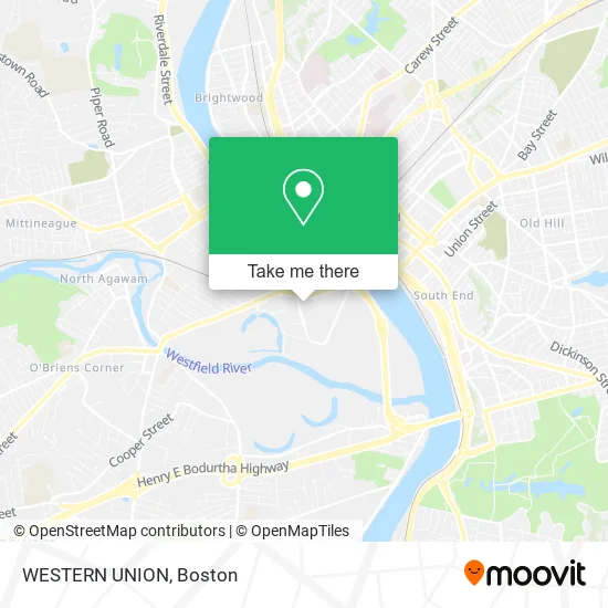Mapa de WESTERN UNION